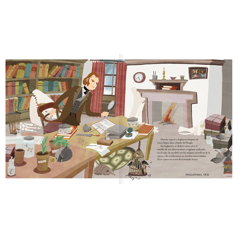 Libros Amanuta Patrimonio y cultura Darwin, un viaje al fin del mundo 9789568209421