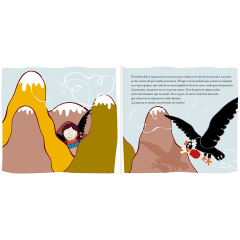 Libros Amanuta Patrimonio y cultura El cóndor y la pastora 9789568209094