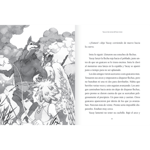 Libros Amanuta Ficción Yacay en las tierras del buen viento 9789568209391