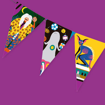 Guirnalda Día de Muertos