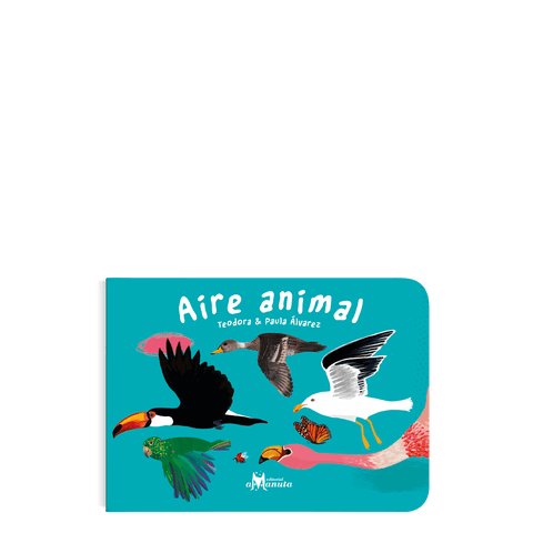 Libros Amanuta Libros de bebé Aire animal 9789563643404