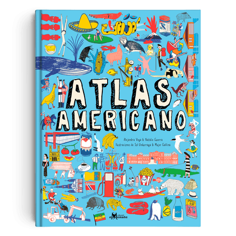 Libros Amanuta Informativo Atlas americano 9789563640083