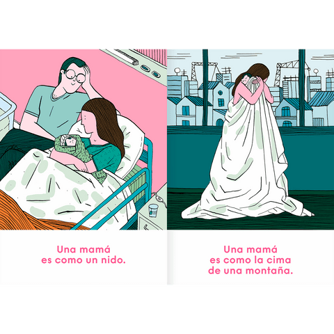 Libros Amanuta Ficción Una mamá es como una casa 9789563641295