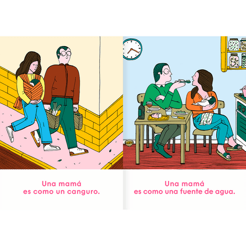 Libros Amanuta Ficción Una mamá es como una casa 9789563641295