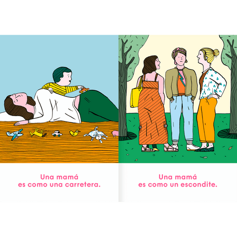 Libros Amanuta Ficción Una mamá es como una casa 9789563641295